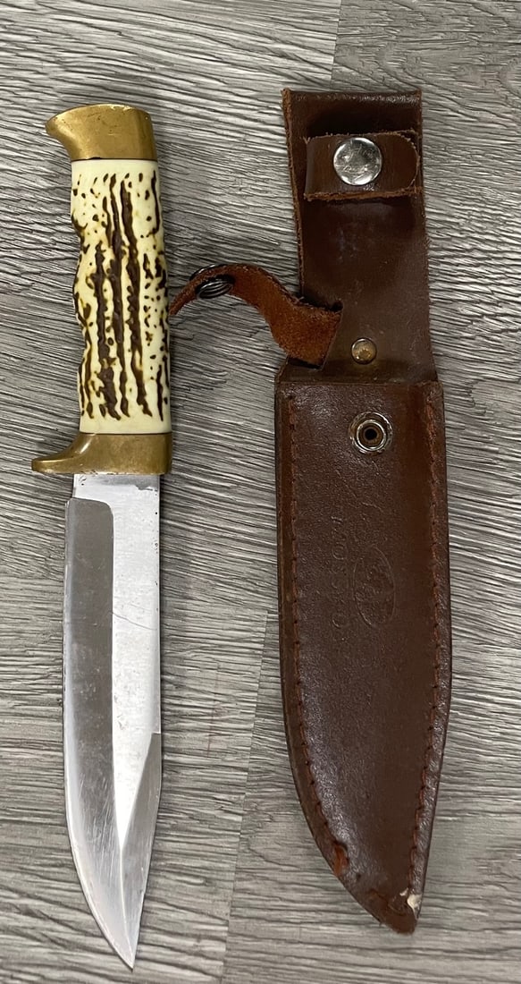 MOSSY OAK 11" Survival Hunting Knife w/ Scabbard (1 of 8)