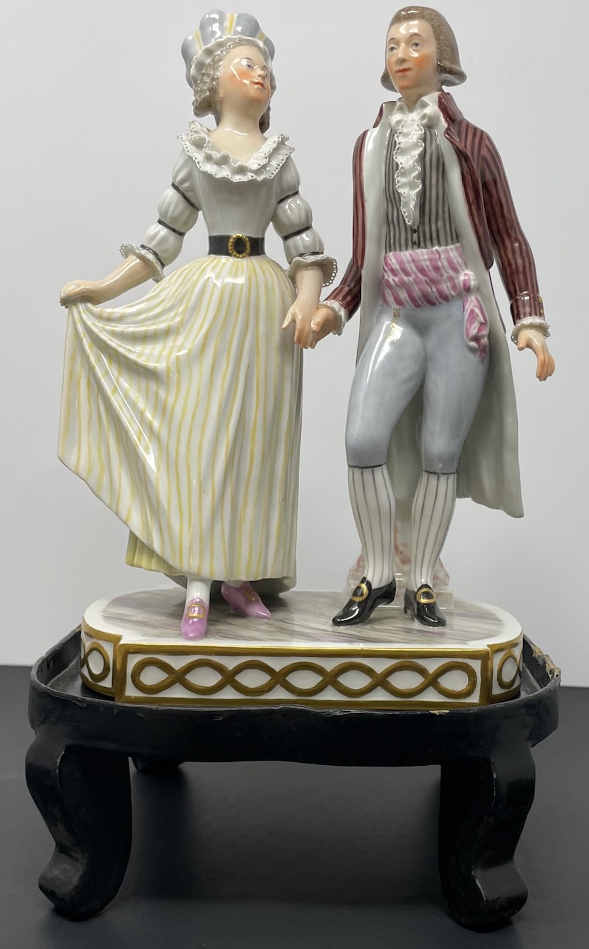 Antique Royal Copenhagen Couple figurine / Stamped (1 of 6)