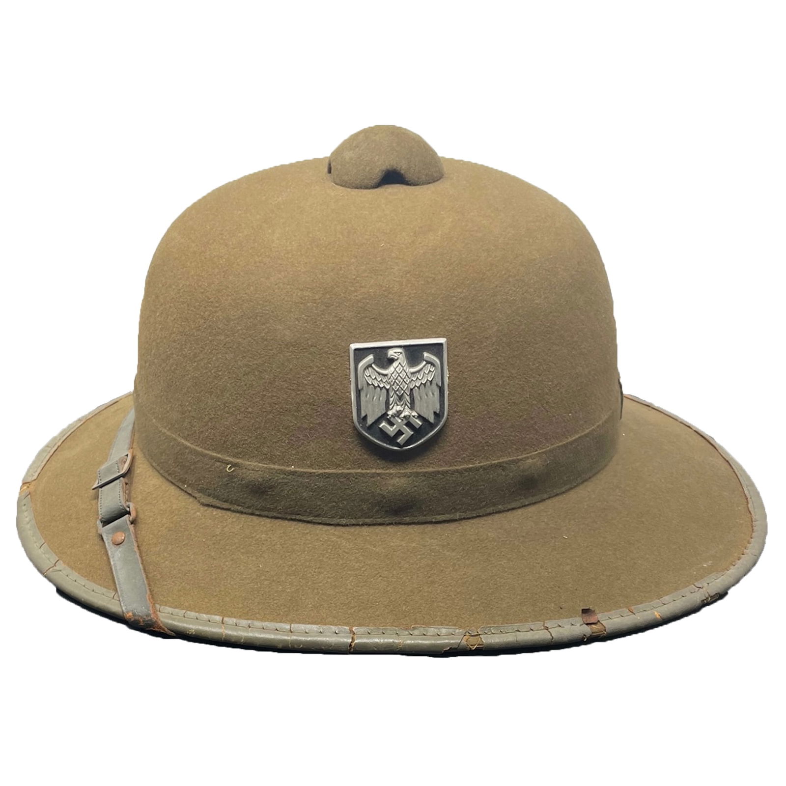 WWII German Army Afrika Corps Pith Helmet (1 of 5)