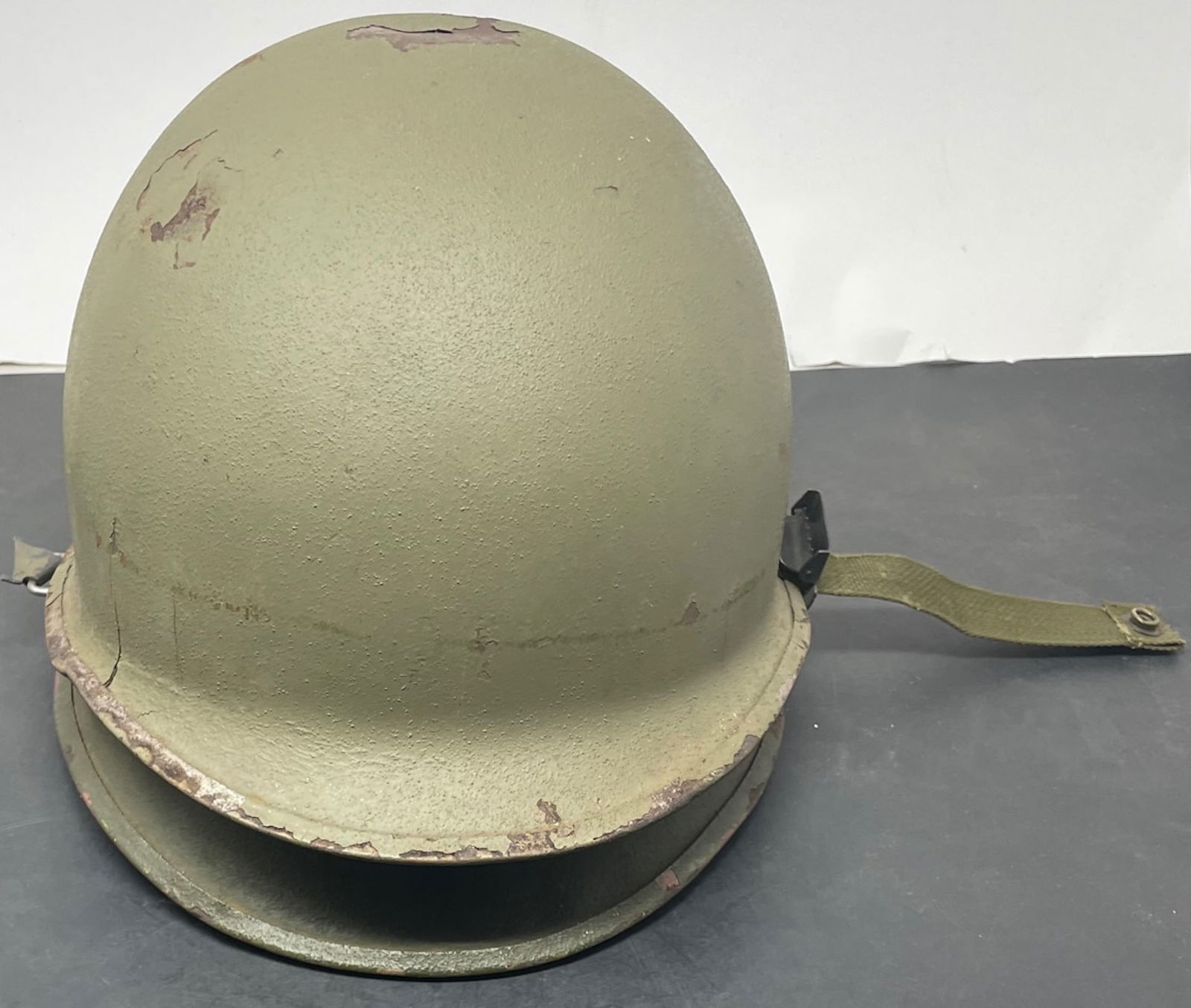 2 WWII US Military Helmets (Stuck Together) (1 of 6)