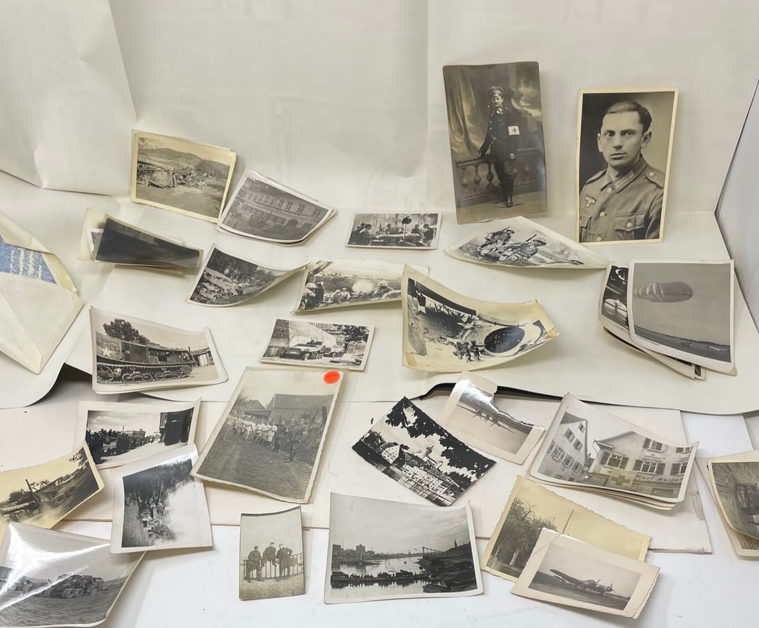 WWII Collection original black and white glossy photographs (1 of 6)