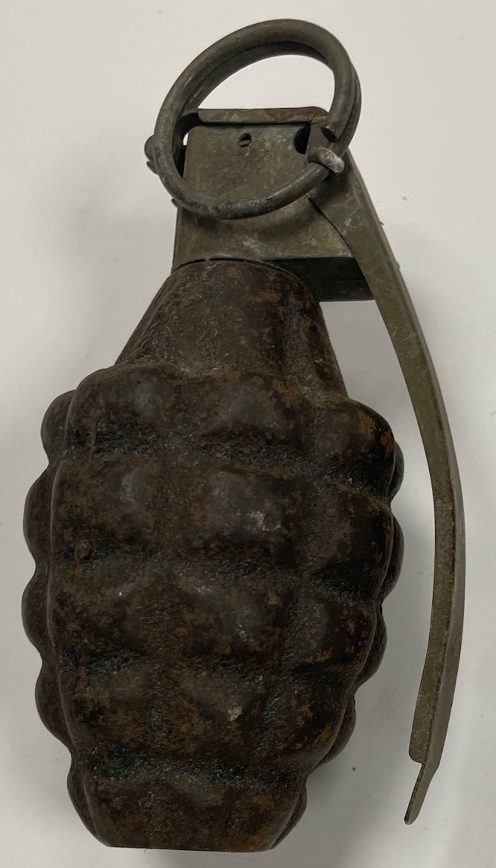 WWII US Practice Inert MKII Pineapple Grenade (1 of 4)