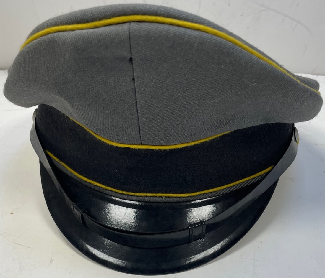 WWII German M36 Infantry Officer Visor Cap (1 of 5)
