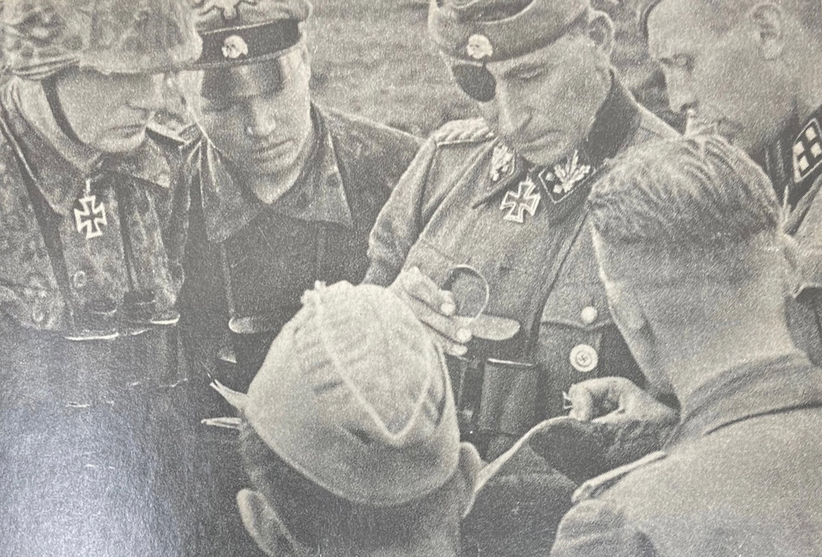German SS Obergruppenfuhrer and Warren SS General Hausser Picture: Description: German SS Obergruppenfuhrer and Warren SS General Hausser Picture