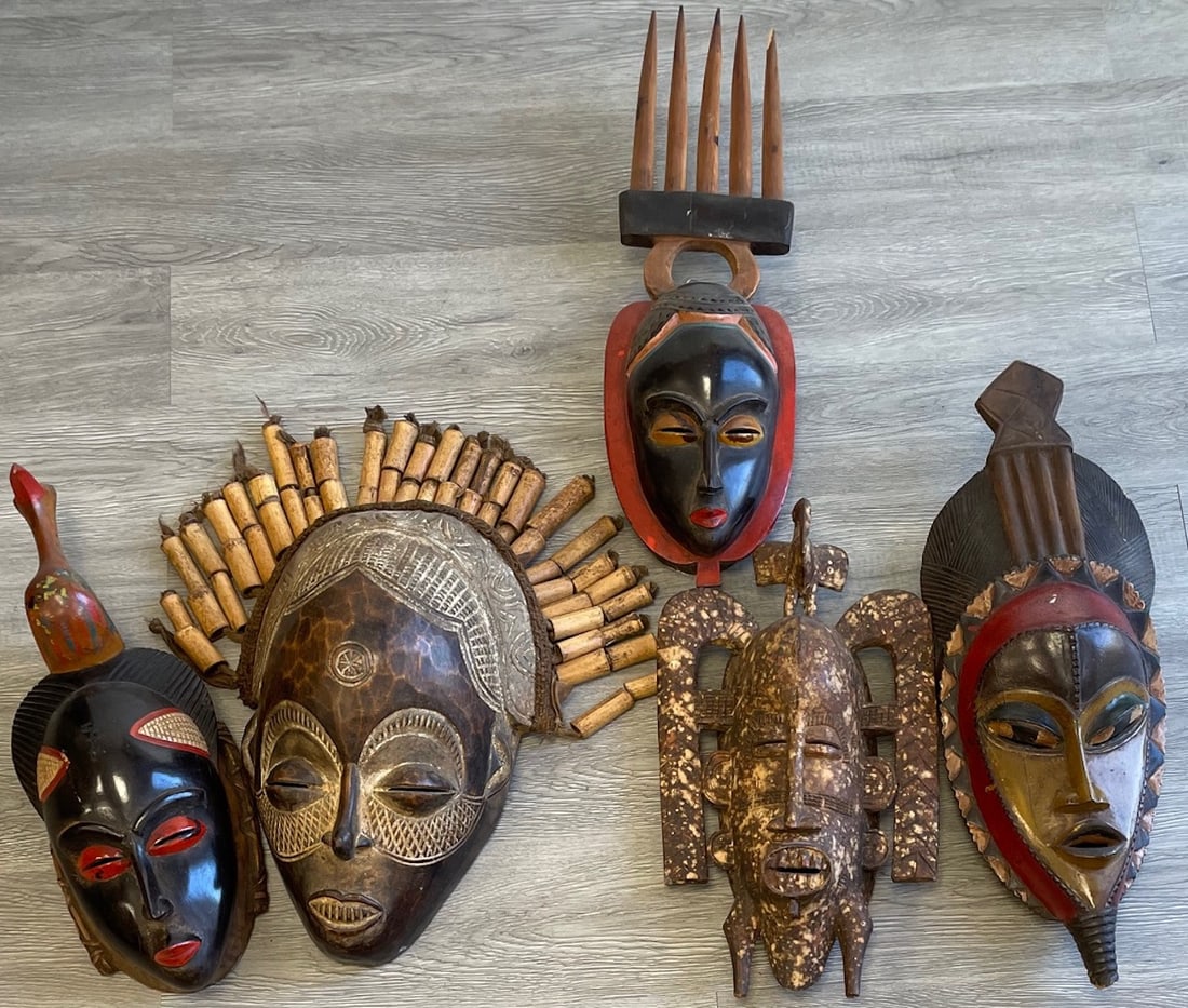 Collection 20th Century African Masks (1 of 10)