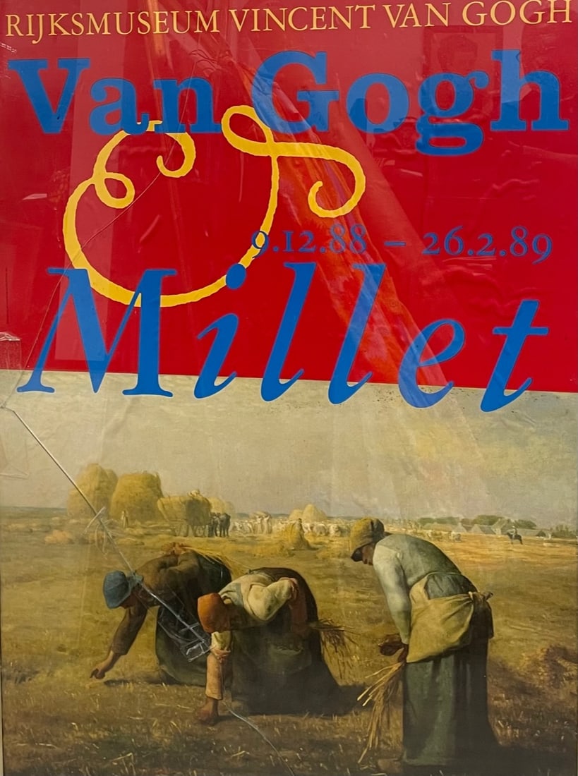 RIJKMUSEUM VINCENT VAN GOGH 9.12.88 - 26.2.89 / Exhibition Poster (1 of 5)