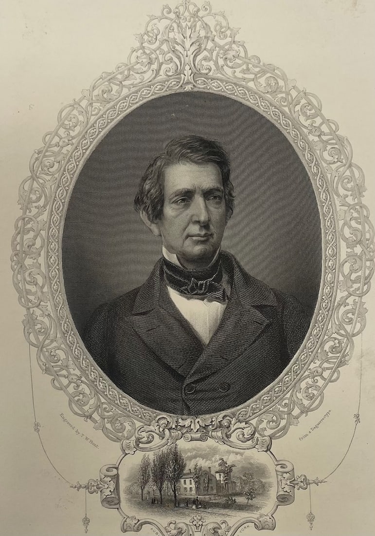 William H. Seward Engraved by T. W. Hunt (1 of 5)