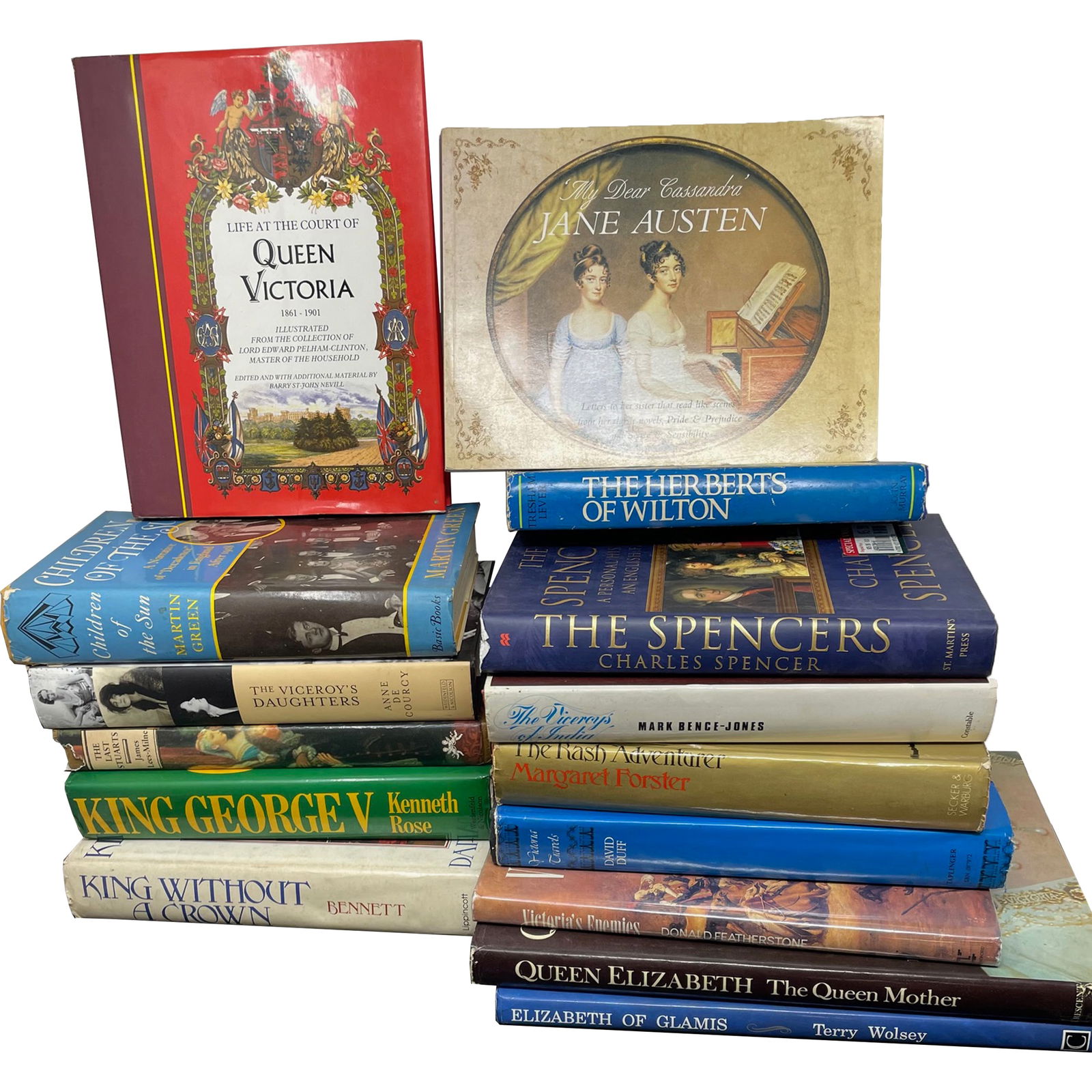 Collection 15 British Royalty Books (1 of 2)