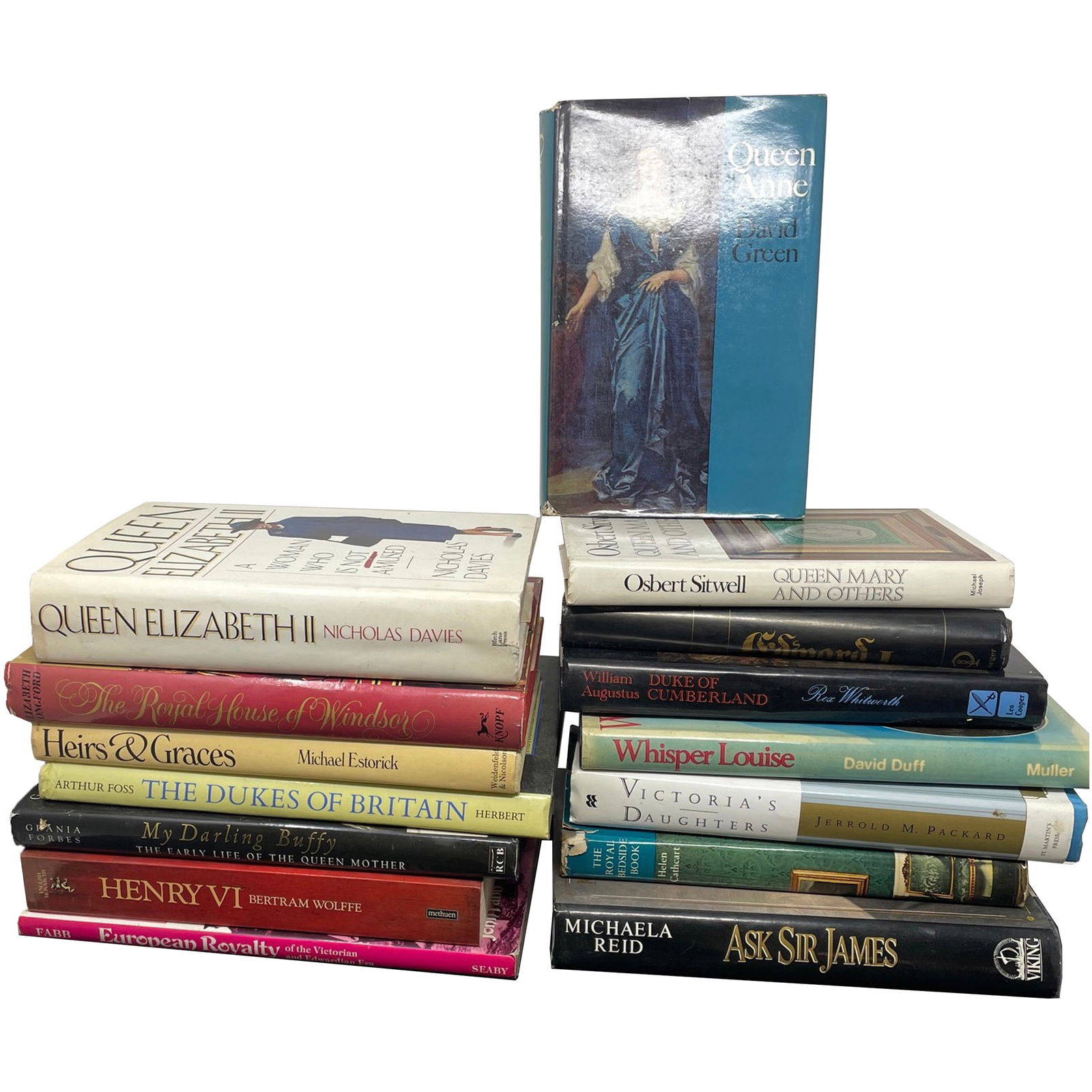 Collection 15 British Royalty Books (1 of 5)