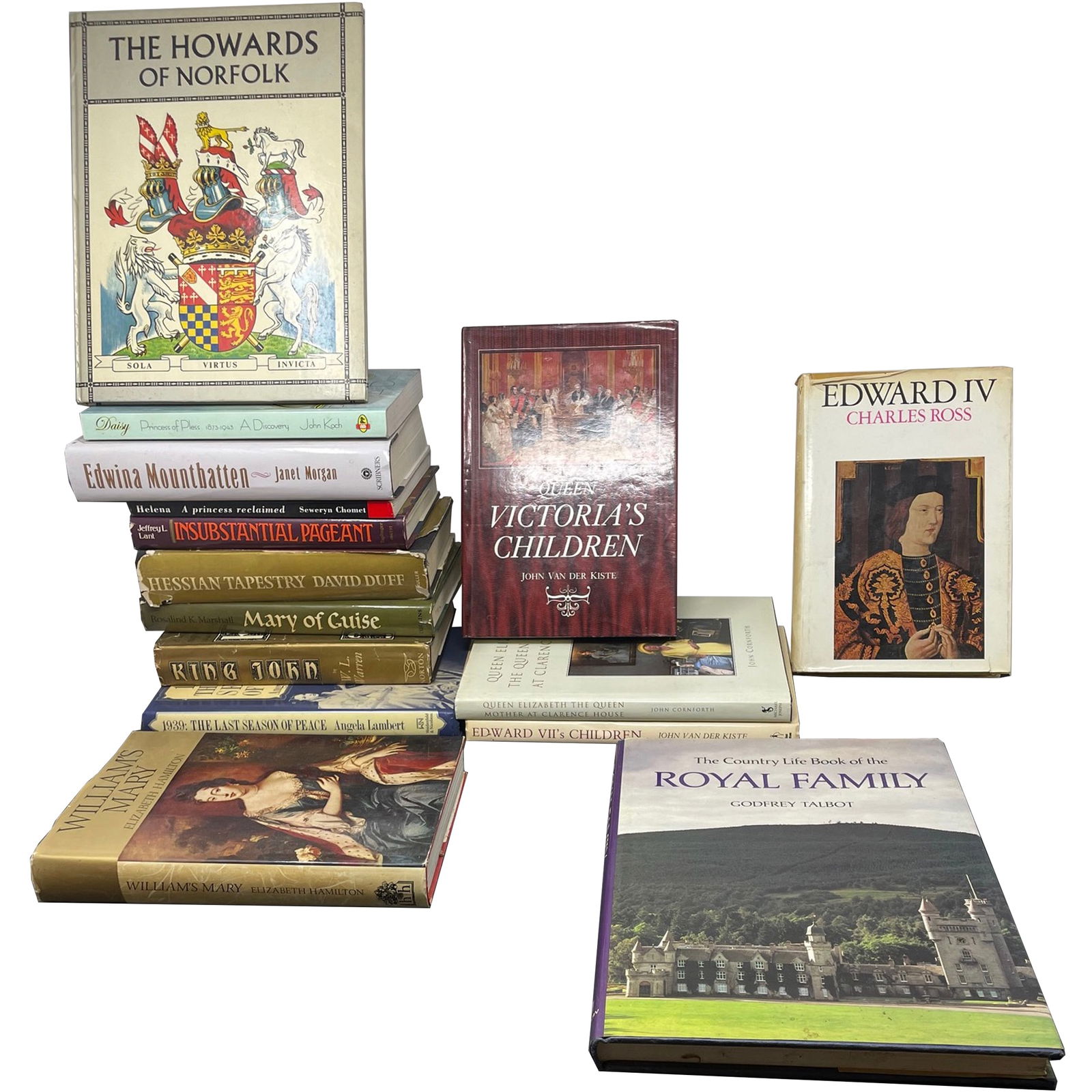Collection 15 British Royalty Books (1 of 6)