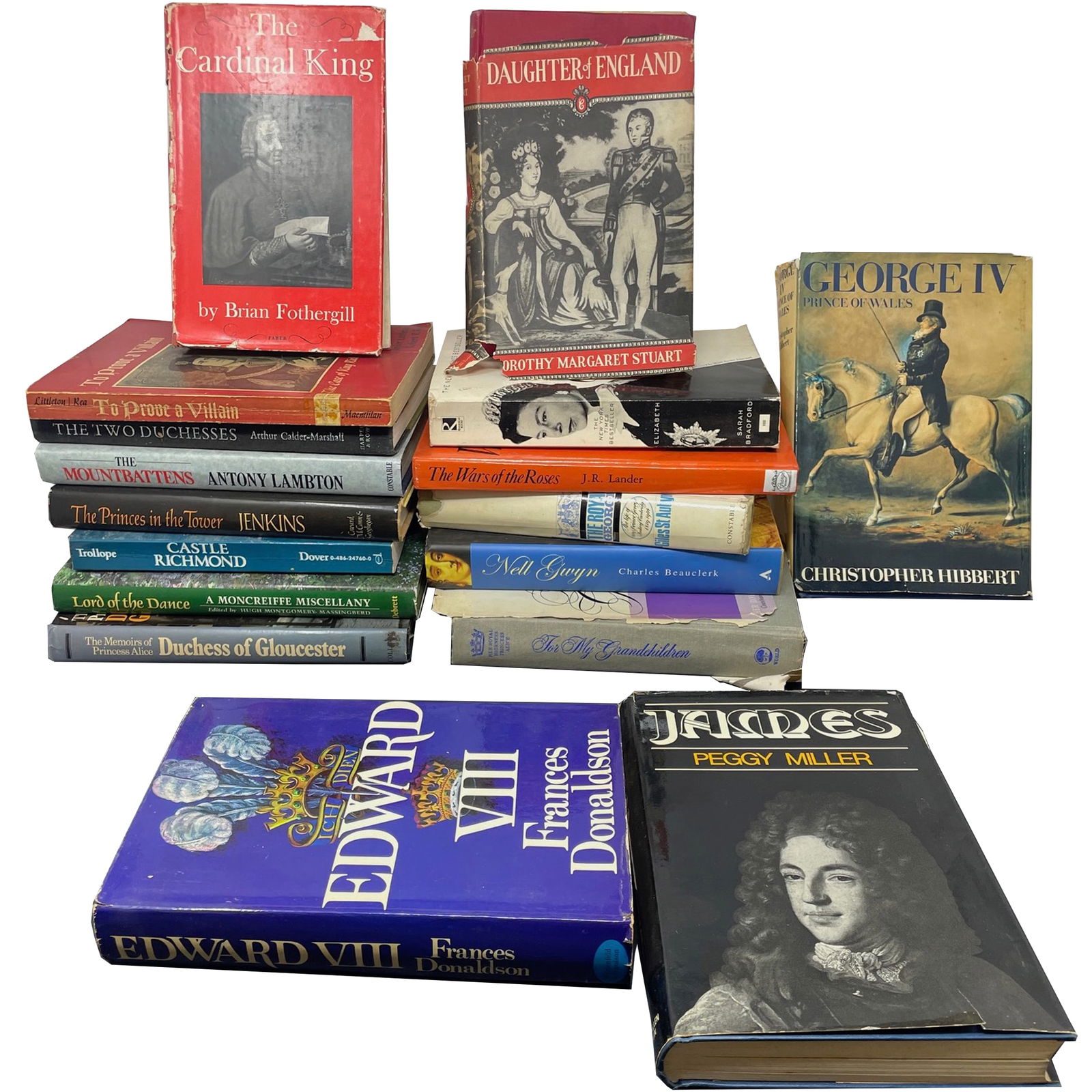 Collection 14 Books British Royalty (1 of 6)