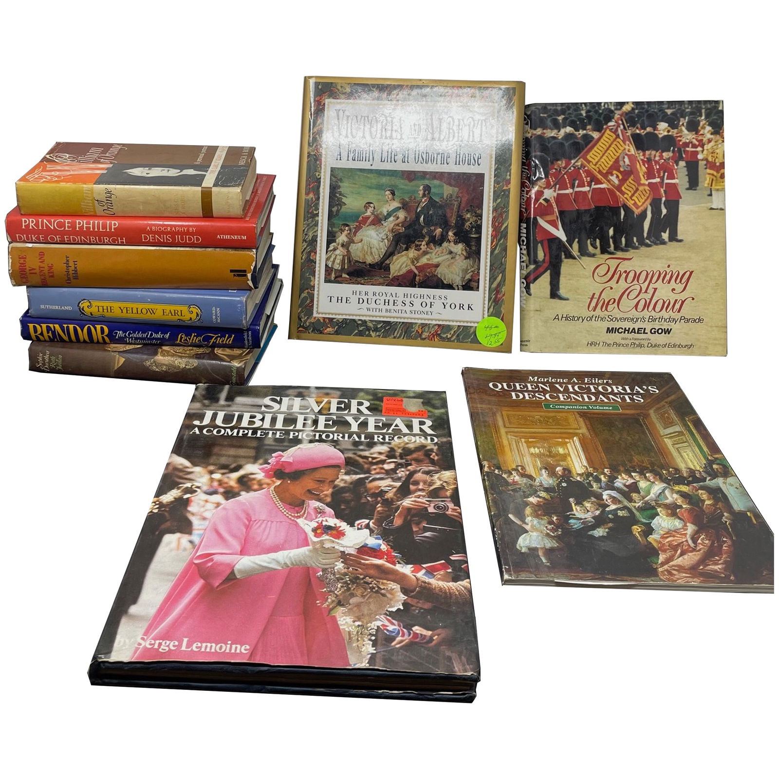 Collection 10 Books British Royalty (1 of 6)