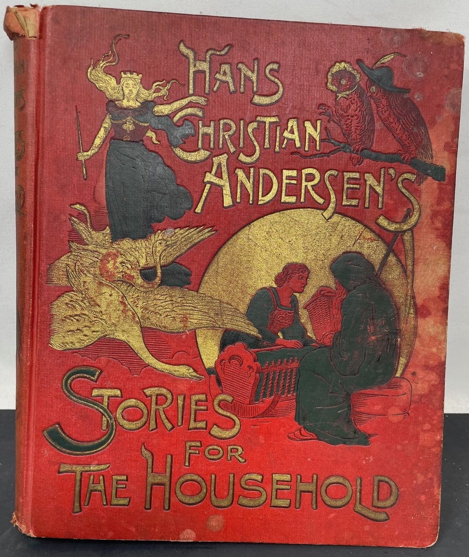 First Edition Book Hans Christian Andersen's "Stories for Household": Description: First Edition Book Hans Christian Andersen's "Stories for Household"