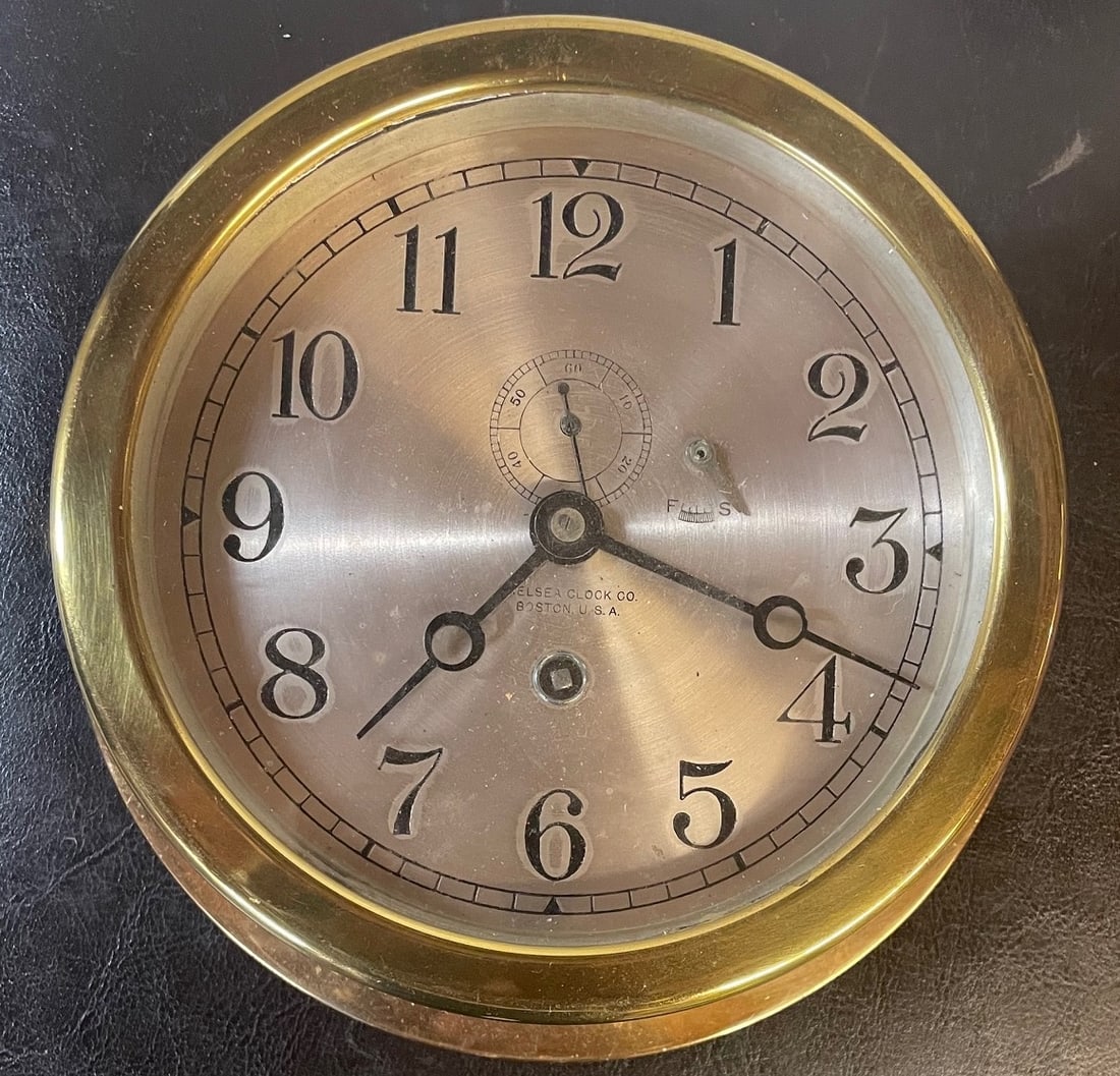 Antique CHELSEA & Co. Boston Clock (1 of 6)