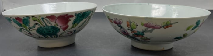 Two Early 20th Century Chinese Dish Plates