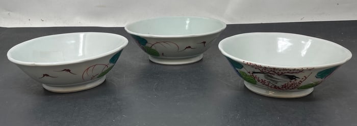 Two Early 20th Century Chinese Dish Plates