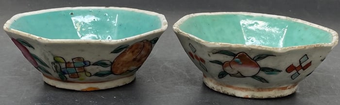 Two Qing Dynasty Plates