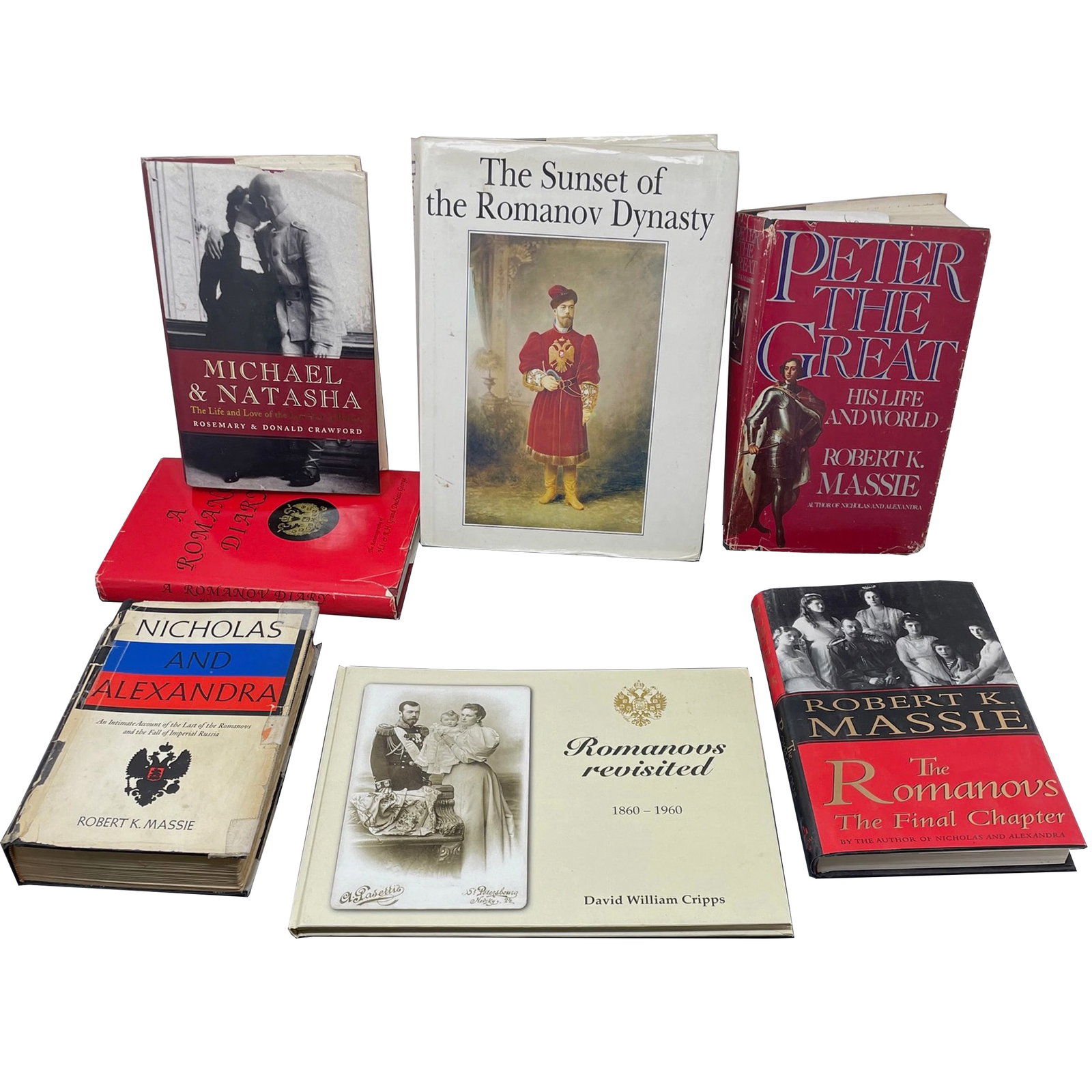 Collection 7 Books - Roman/Tsar/Russia Royal Family (1 of 5)