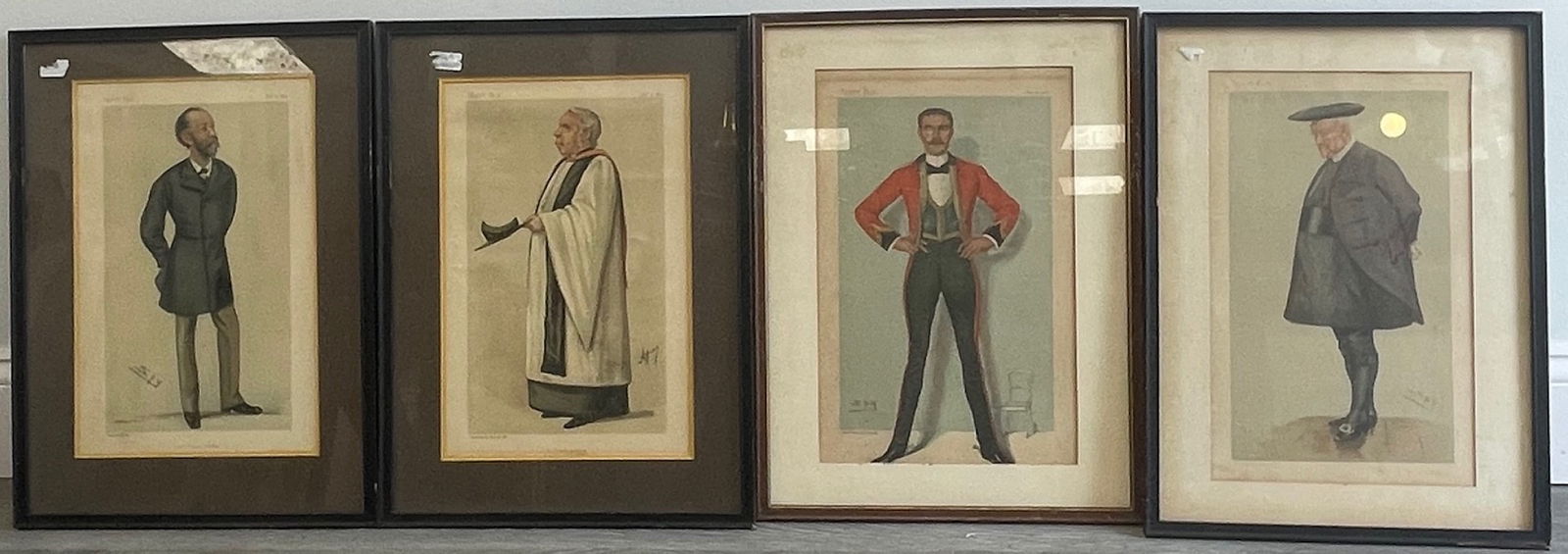 Four Vanity Fair "Spy" Lithographs (1 of 11)