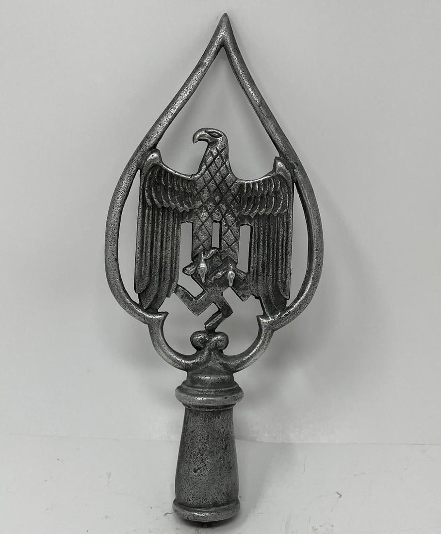 WWII German Army Eagle Flag Pole Topper (1 of 5)