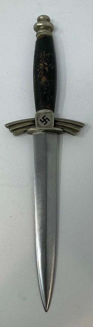 WWII German DLV THIRD REICH DRESS DAGGER BY E & F HOSTER/SOLINGEN: Description: WWII German DLV THIRD REICH DRESS DAGGER BY E & F HOSTER/SOLINGEN; Measurement Approximate: ; Material: Metal