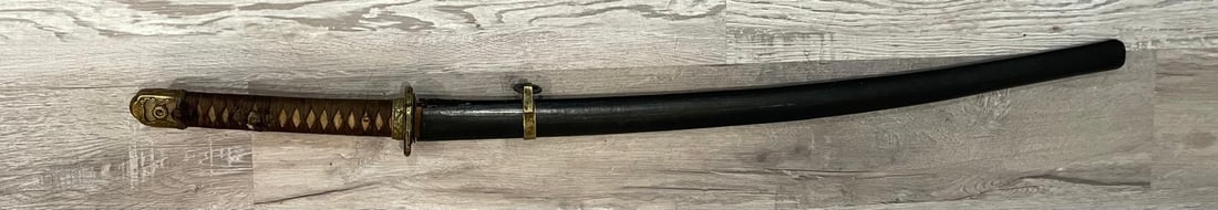 WWII Japanese Army Officer KATANA SWORD w/ Scabbard (1 of 6)
