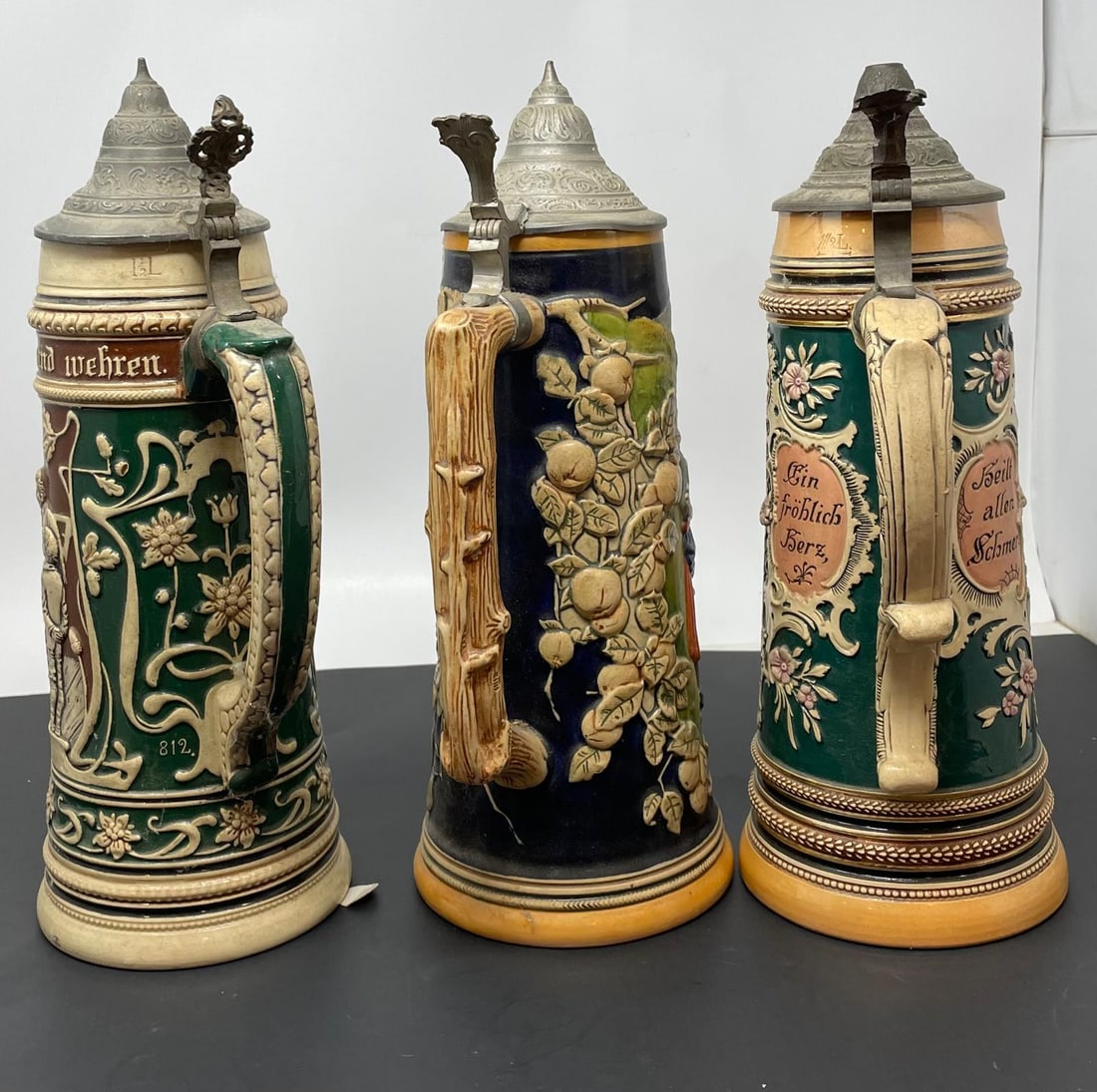 Three Vintage German Steins (1 of 10)