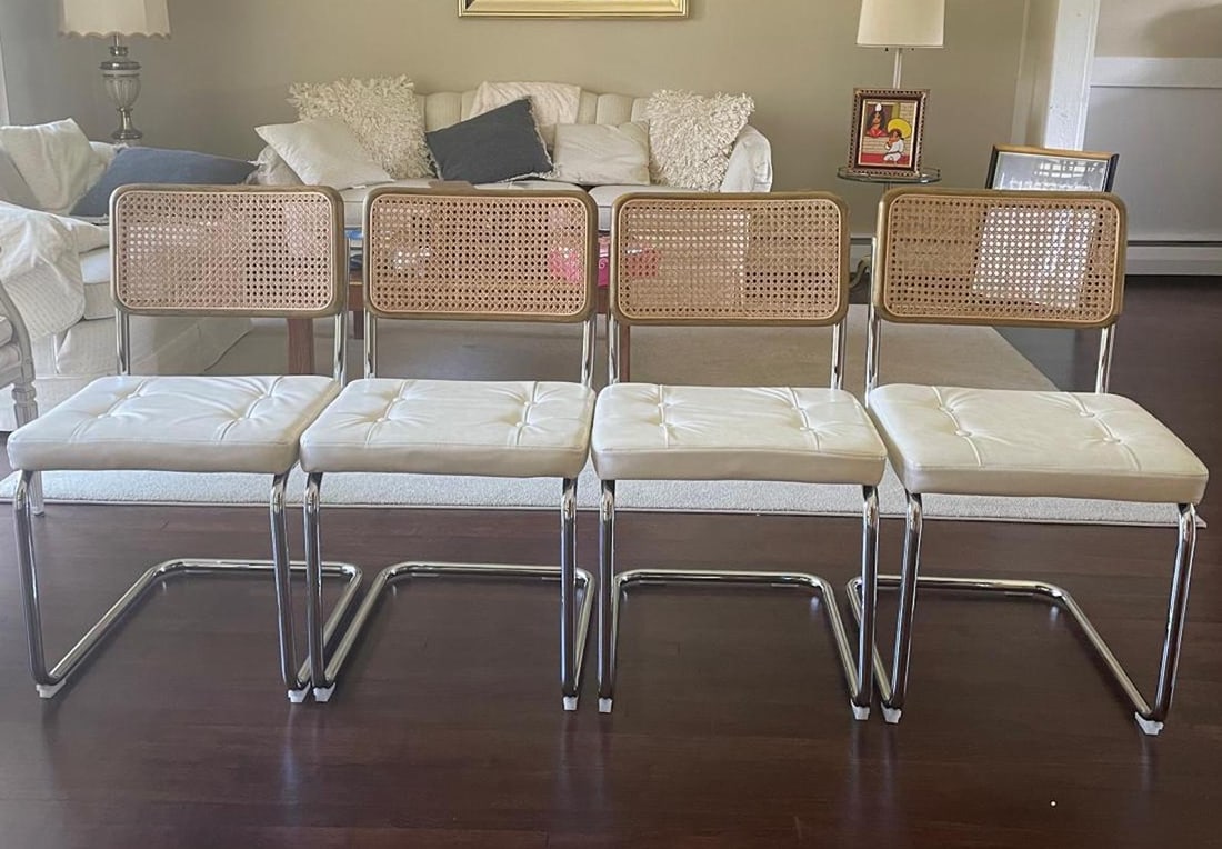 Six Midcentury Modern Chairs: Description: Six Midcentury Modern Chairs; Measurement Approximate: ; Material: