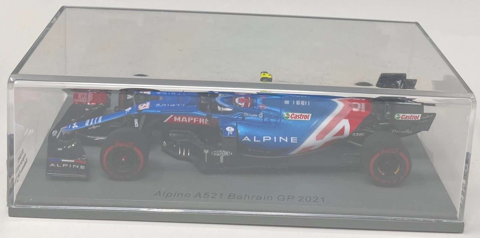 2021 Alpine F.1 Maiden Win Formula 1, Spark, China, 1/43 Scale, Mint Condition: Description: 2021 Alpine F.1 Maiden Win Formula 1, Spark, China, 1/43 Scale, Mint Condition
