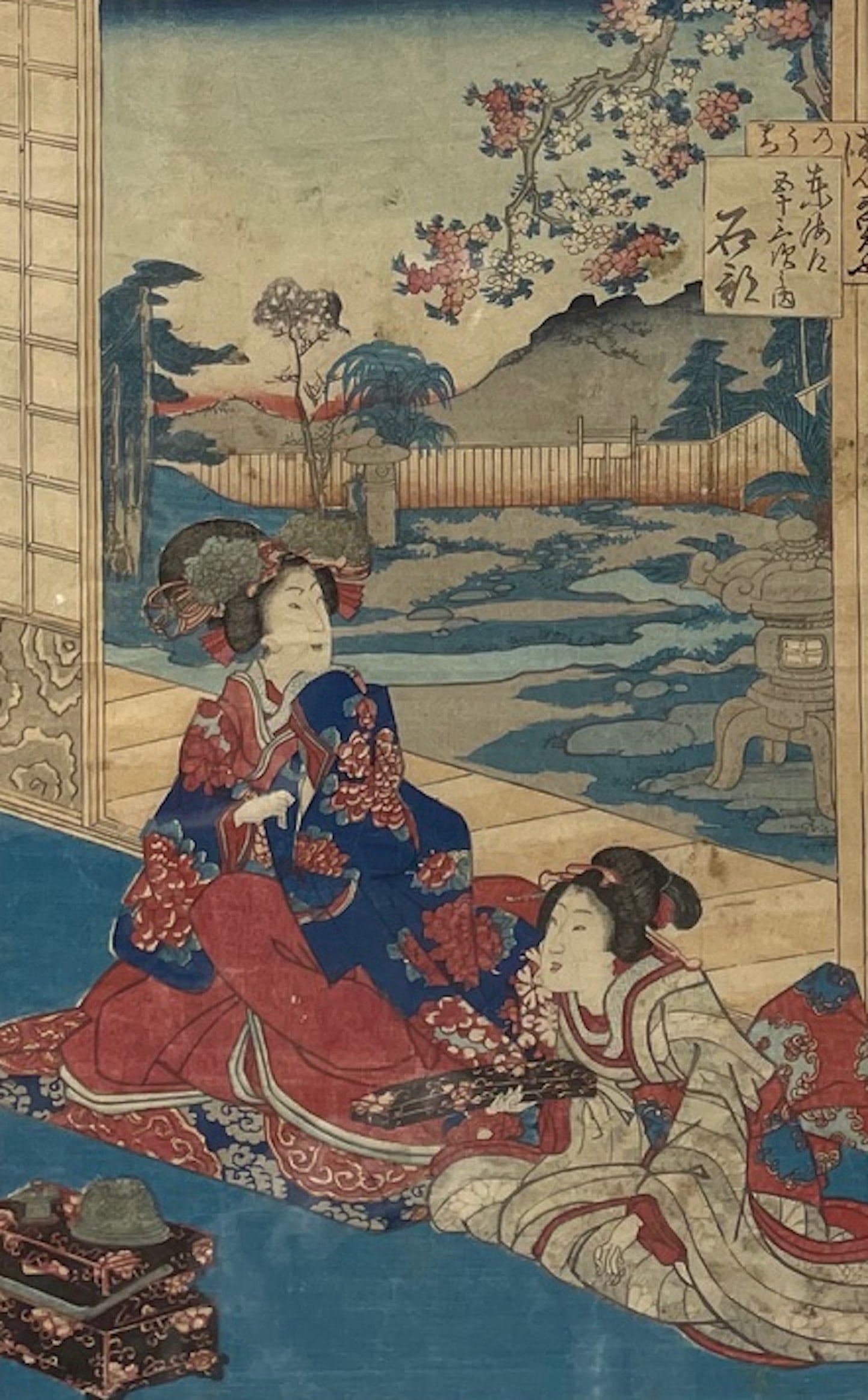 Signed KUNIYOSHI (1797 - 1861) Japanese Woodblock Print (1 of 5)