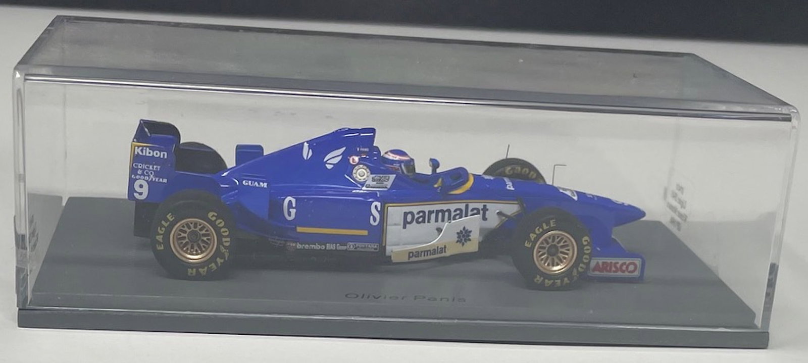 1996 Ligier winner in Monaco with Panis Formula 1, Spark, China, 1/43 Scale, Mint Condition: Description: 1996 Ligier winner in Monaco with Panis Formula 1, Spark, China, 1/43 Scale, Mint Condition