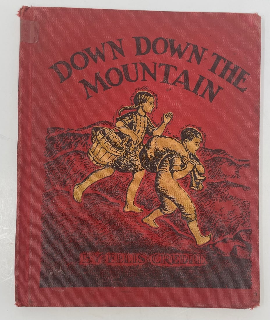 Down Down the Mountain, by Ellis Credle, Copr. 1934 Thomas Nelson and Sons: Description: Down Down the Mountain, by Ellis Credle, Copr. 1934 Thomas Nelson and Sons