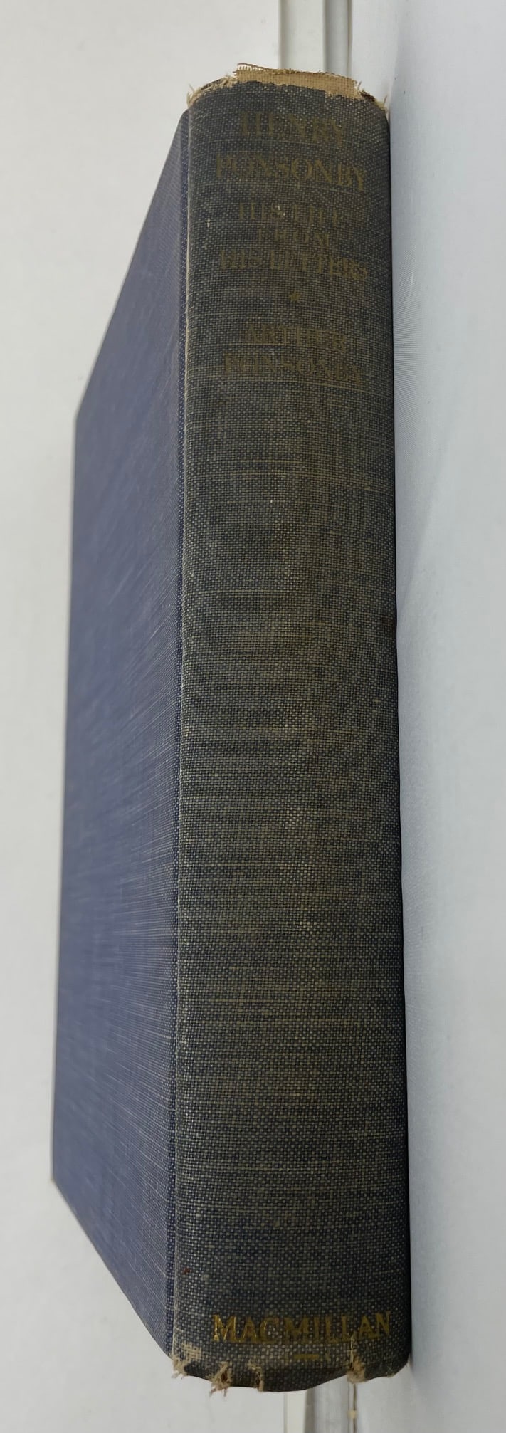 Queen Victoriaâ€™s Private Secretary, Arthur Ponsonby: Description: Henry Ponsonby Queen Victoriaâ€™s Private Secretary His Life in Letters by Arthur Ponsonby Copyright 1943; Material: Paper