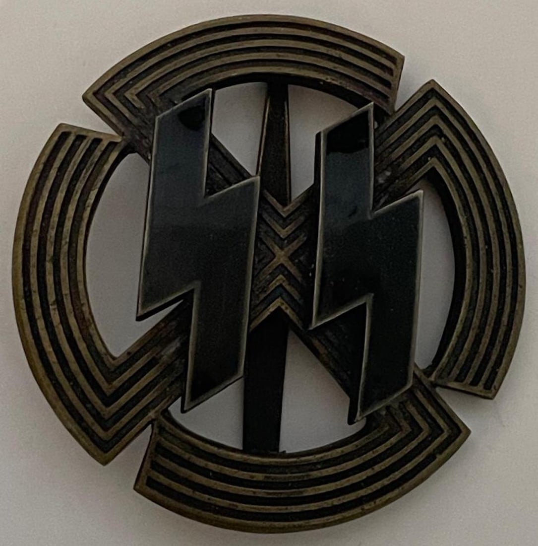 WWII German SS Bronze Sport Proficiency Badge (1 of 4)