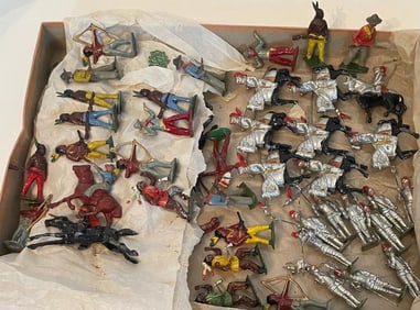 Cast Iron Early 1900s Toy Soldiers