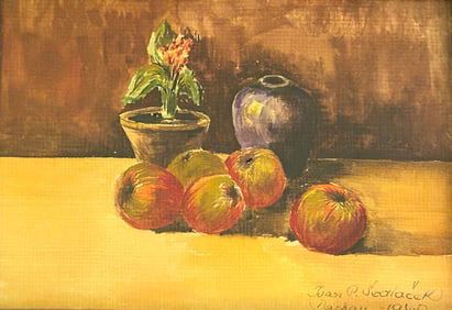 Franz Sedlacek/Signed Ivan F. Sedlacek, Dated 1945 in Dachua Concentration Camp