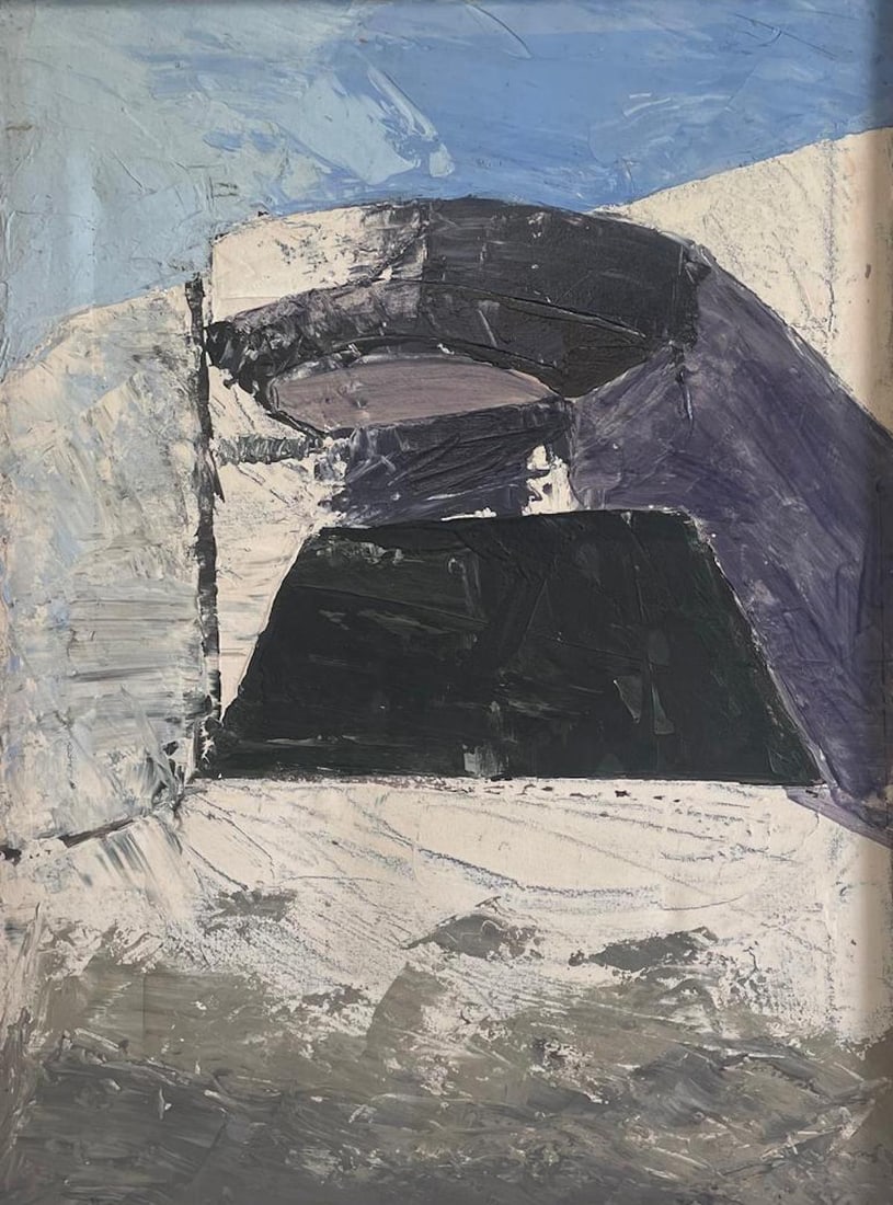 Ron Scott Sippel Pop Abstract Art Oil Painting on Canvas: Description: Ron Scott Sippel Pop Abstract Art Oil Painting on Canvas; Measurement approximate: 24" x 18"; Material: Oil on Canvas
