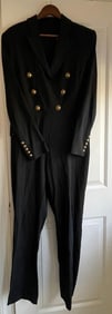 BALMAIN Paris Wool Women Jumpsuit Size 44