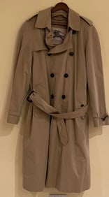 Burberry Womens Trench Coat Size 52L