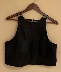 Dion Lee Womens Leather Blouse US Size 10/Size 42