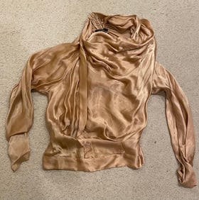 Donna Karan Silk Top Blouse