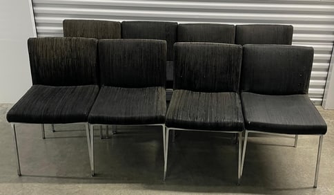 8 Mid Century Modern Dinning Chairs : 31 x 17