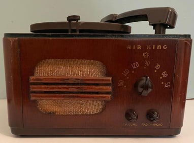 Vintage 1930's Air King Radio Professionally Restored & Works