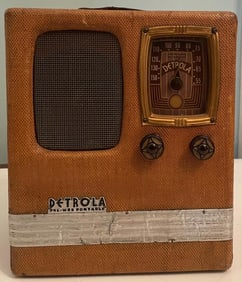 Vintage 1930's Detrola Radio Professionally Restored & Works