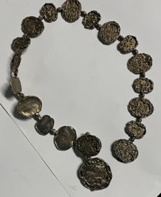 CARTIER JACKIE O GOLD VERMEIL STERLING SILVER 1 BELT NECKLACE