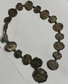 CARTIER JACKIE O GOLD VERMEIL STERLING SILVER 1 BELT NECKLACE