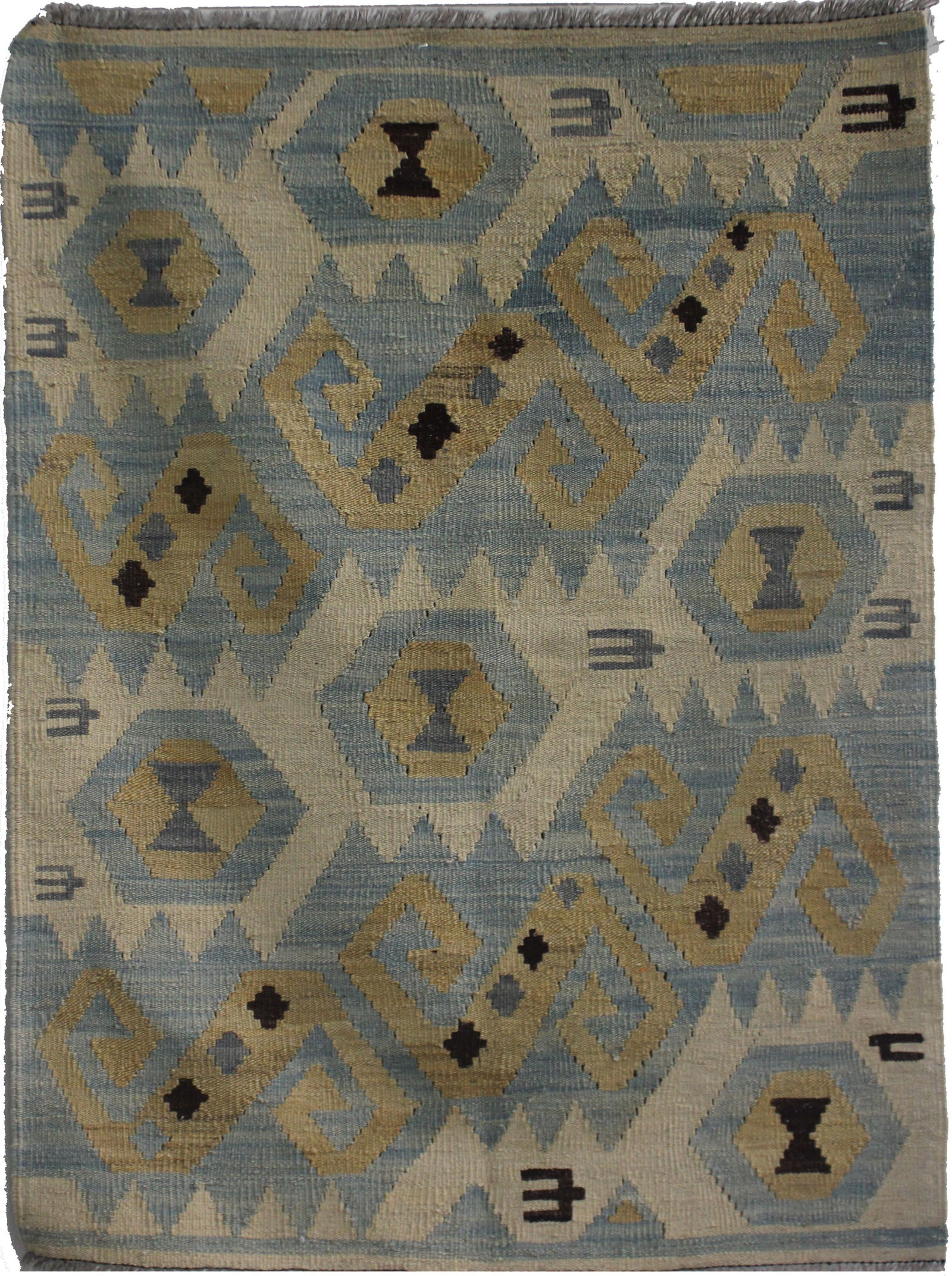 Hand Knotted Kilim - 2'10" x 4'1" (1 of 4)
