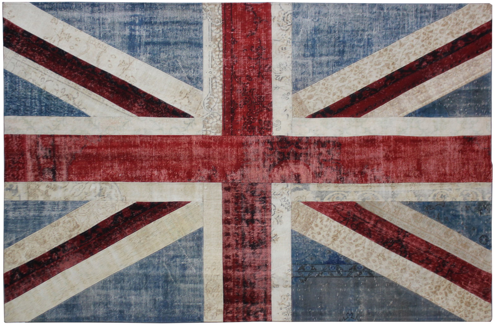 Handmade Vintage Patchwork Rug.6'6" x 9'6" (1 of 3)