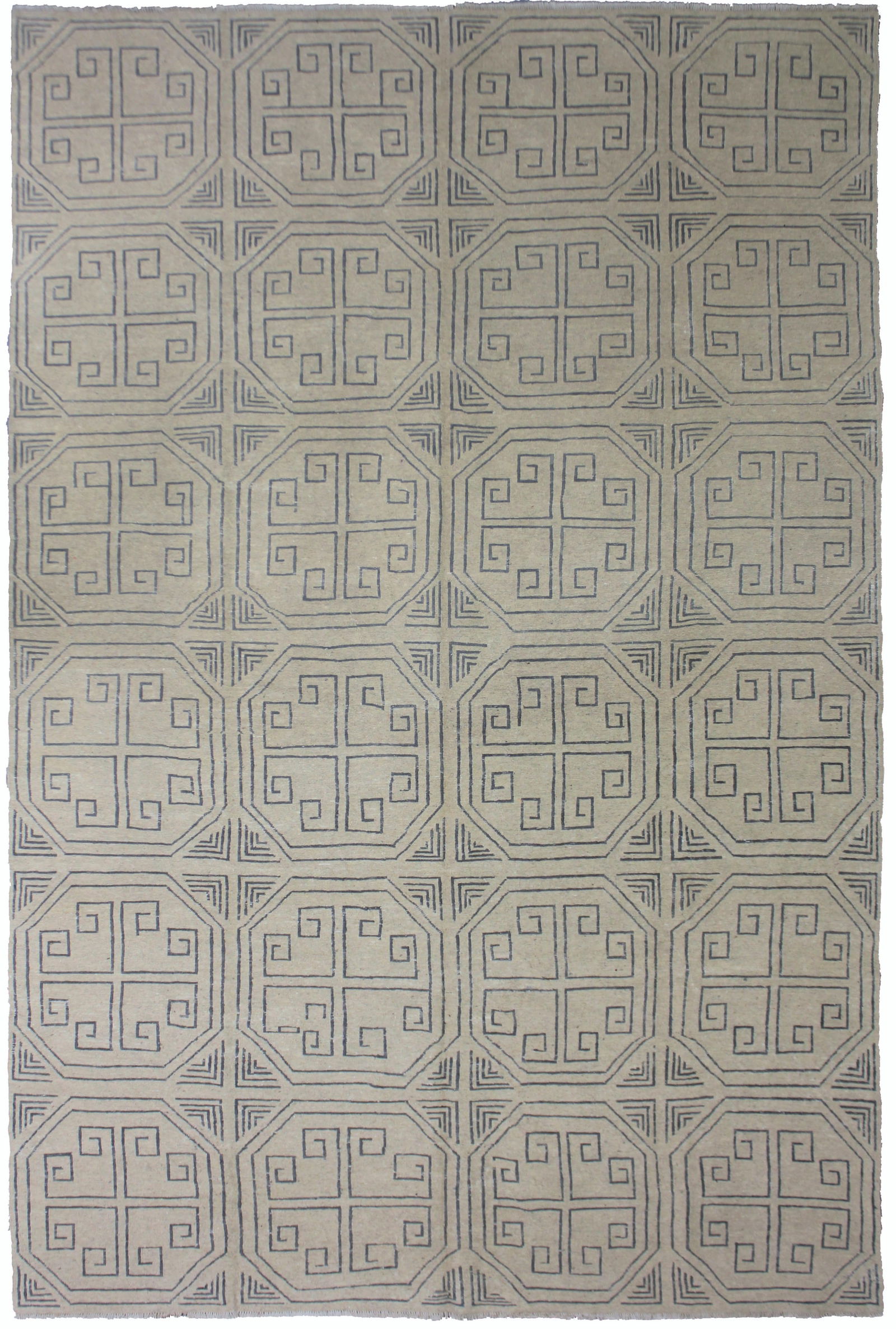 Hand Knotted Sumac / Sumak Design Kilim -6'10" X 10' (1 of 5)