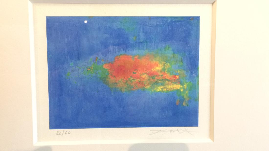 Lithograph, signed and numbered by Zao Wou-ki. (1 of 3)